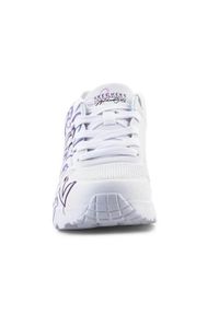 skechers - Buty do chodzenia dla dzieci Skechers Uno Lite Spread The Love. Kolor: biały. Materiał: syntetyk, materiał. Szerokość cholewki: normalna. Sport: turystyka piesza