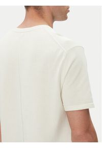 Calvin Klein T-Shirt Supima LV04LC333G Écru Regular Fit. Materiał: bawełna #3
