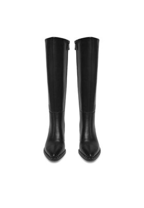 DeeZee Kozaki CEO-HY17367-1A Czarny. Kolor: czarny. Materiał: materiał, syntetyk