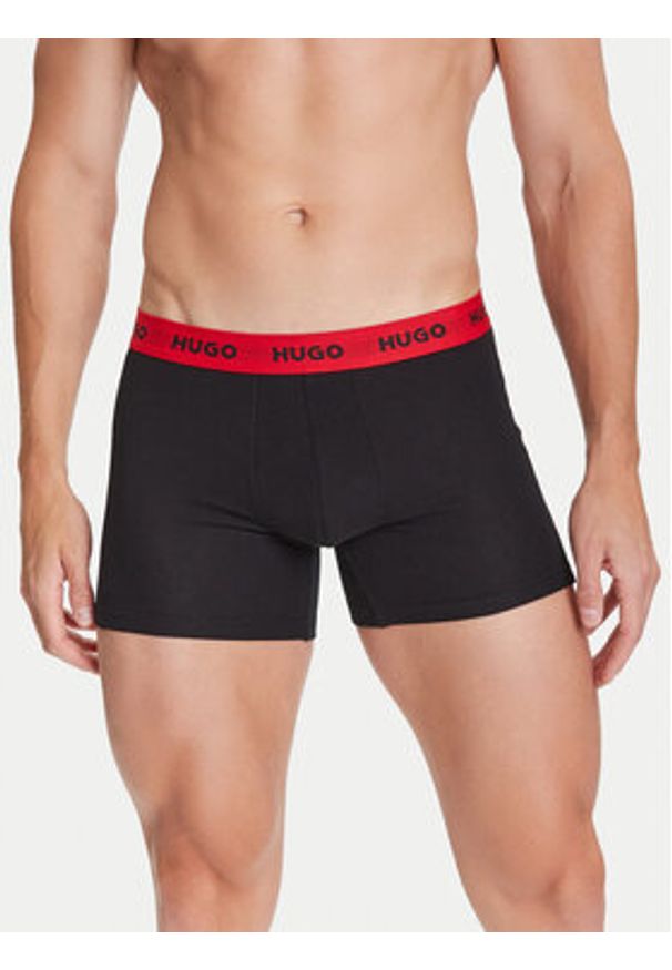 Hugo - HUGO Komplet bokserek 50532559 Kolorowy. Materiał: bawełna. Wzór: kolorowy