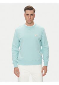 Calvin Klein Jeans Bluza J30J327115 Błękitny Regular Fit. Kolor: niebieski. Materiał: bawełna #1