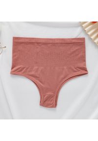 Intica - Majtki modelujące z wysokim stanem dla lepszego kształtu sylwetki Gritje. Stan: podwyższony. Kolor: beżowy. Materiał: materiał #1