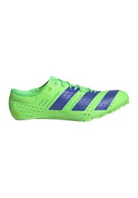 Adidas - Buty adidas Adizero Finesse U Q46196 niebieskie zielone. Kolor: niebieski, wielokolorowy, zielony. Materiał: syntetyk. Sport: bieganie