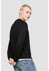 Tommy Jeans - TOMMY JEANS Czarny męski sweter, Rozmiar XXL. Kolor: czarny #5
