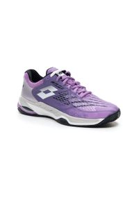 LOTTO - Buty męskie Lotto MIRAGE 100 clay. Kolor: fioletowy. Sport: tenis