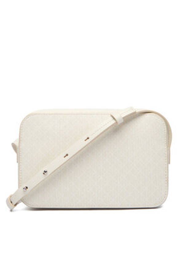 Calvin Klein Torebka Emblem Aop Elongated Camera Bag LV04F3268G Écru. Materiał: skórzane