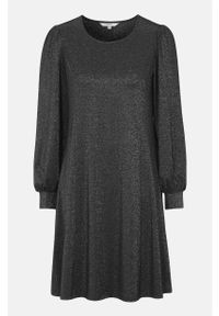 Cellbes - Połyskująca dżersejowa sukienka. Kolor: czarny. Materiał: jersey. Styl: elegancki