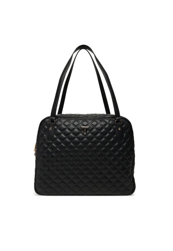 Guess Torba Giully TravelTWQN87 48916 Czarny. Kolor: czarny. Materiał: skóra