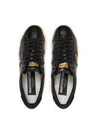 GOLDEN GOOSE Sneakersy Matchstar GMF00796.F006922.90100 Czarny. Kolor: czarny. Materiał: skóra #3
