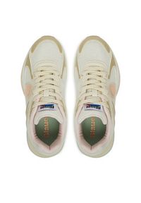 Blauer Sneakersy S5MOON01/MEG Écru. Materiał: materiał #4