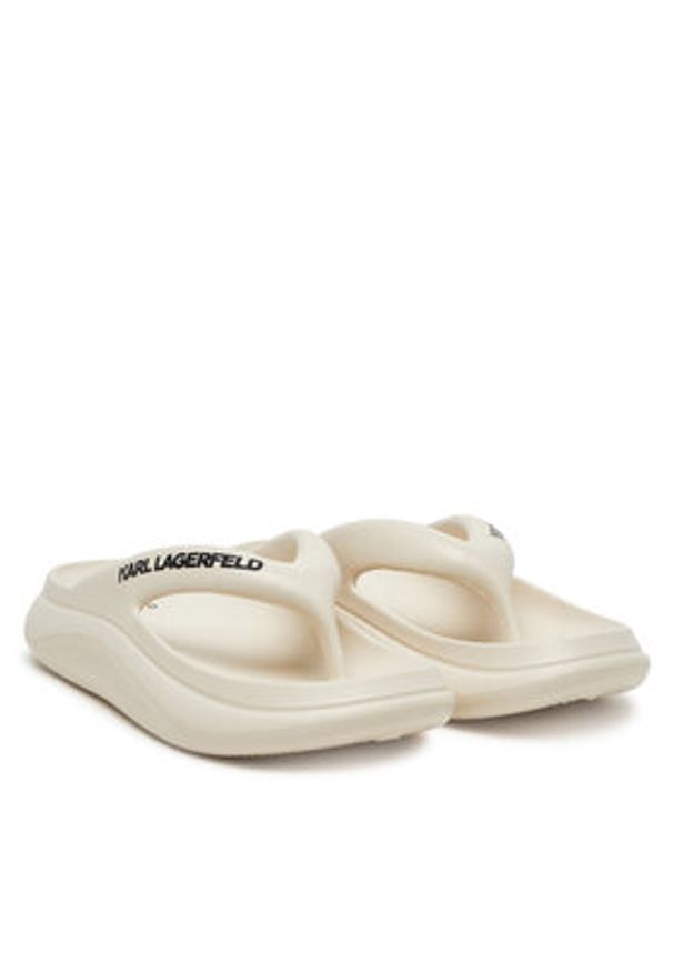 Karl Lagerfeld - KARL LAGERFELD Japonki Skoona II KL85025 Biały. Kolor: biały