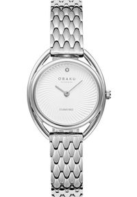 Zegarek OBAKU Zegarek damski Obaku Denmark V286LXCISC srebrny. Kolor: srebrny #1