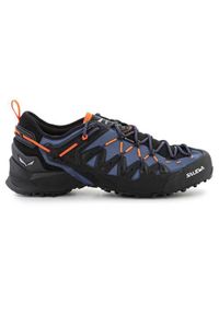 Buty trekkingowe męskie Salewa MS Wildfire Edge Gtx. Zapięcie: sznurówki. Kolor: wielokolorowy. Materiał: syntetyk, tkanina, materiał. Szerokość cholewki: normalna