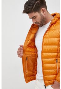 Liu Jo kurtka puchowa męska kolor pomarańczowy zimowa. Kolor: pomarańczowy. Materiał: puch. Sezon: zima #5
