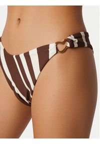 Seafolly Dół od bikini Coastline 40766-270 Brązowy. Kolor: brązowy. Materiał: syntetyk #3
