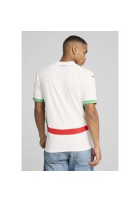 Puma - Męska koszulka wyjazdowa Maroko 2025 PUMA White Fast Green Red. Kolor: biały, czerwony, wielokolorowy, zielony