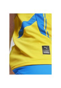 Puma - Męska koszulka FC Shakhtar Donetsk 24/25 PUMA Racing Blue Faster Yellow. Kolor: żółty, wielokolorowy, niebieski