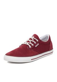 Quiksilver Tenisówki CEO-DAYTON-01 Bordowy. Kolor: czerwony. Materiał: skóra, zamsz #4