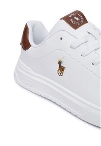 Polo Ralph Lauren Sneakersy RL03844102 Biały. Kolor: biały. Materiał: skóra #3