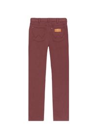 Wrangler - WRANGLER MĘSKIE SPODNIE MATERIAŁOWE GREENSBORO DAHLIA 112341468. Materiał: materiał