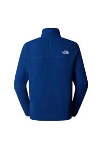 The North Face Polar 100 Glacier 1/4 Nf0A855Wd1R. Kolor: niebieski. Materiał: polar