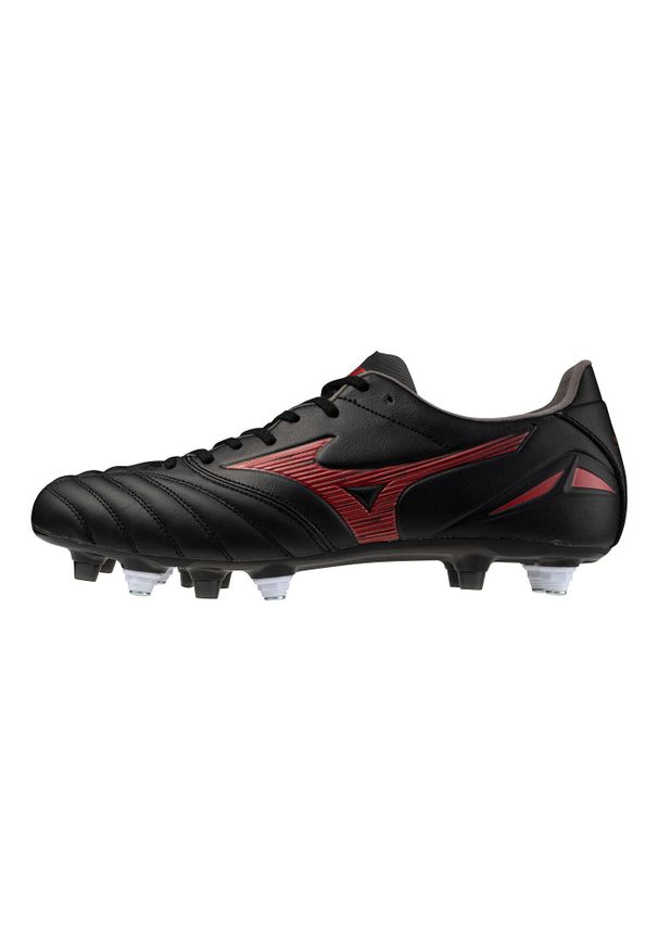 Buty piłkarskie męskie Mizuno Morelia Neo IV Pro Mix. Kolor: czerwony, czarny, wielokolorowy. Sport: piłka nożna
