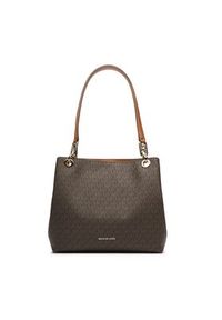 MICHAEL Michael Kors Torebka Kensington 30F3G8KT7B Brązowy. Kolor: brązowy. Materiał: skórzane #4