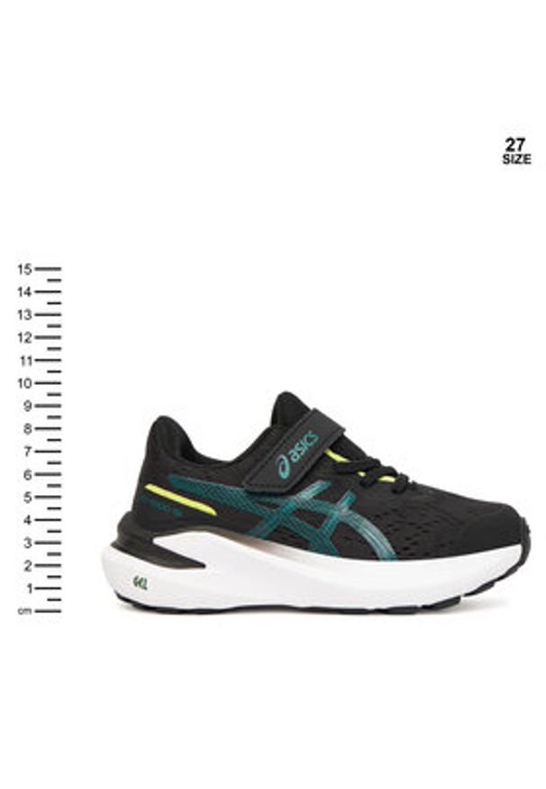 Asics Buty do biegania Gt-1000 13 Ps 1014A344 Czarny. Kolor: czarny. Materiał: materiał, mesh