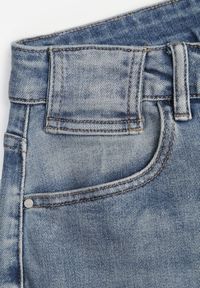 Renee - Niebieskie Jeansy High Waist Mom Fit Zolseli. Okazja: na co dzień. Stan: podwyższony. Kolor: niebieski. Styl: elegancki, casual #8