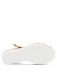 Clara Barson Espadryle WS2189-15 Złoty. Kolor: złoty. Materiał: materiał #8