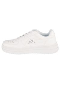 Kappa - Buty sportowe Sneakersy damskie, Bash DLX. Kolor: biały. Materiał: tkanina, materiał, guma, syntetyk. Sport: turystyka piesza