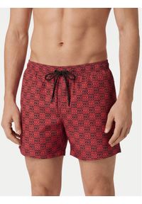 Hugo - HUGO Szorty kąpielowe Aaron 50556792 Czerwony Regular Fit. Kolor: czerwony. Materiał: syntetyk #1