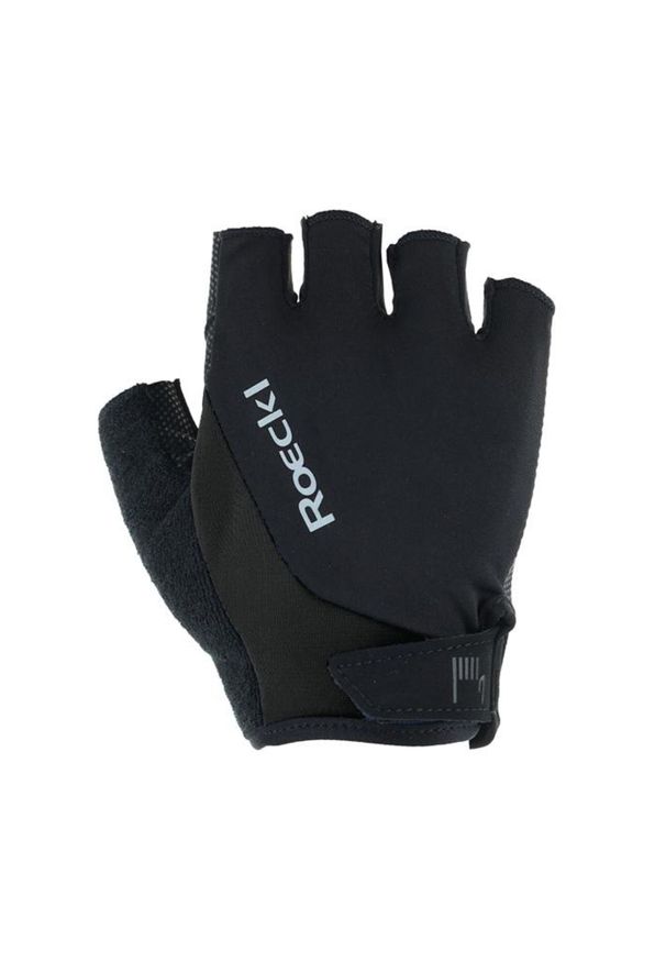 Rękawice Roeckl Basel 2. Kolor: czarny. Sport: kolarstwo