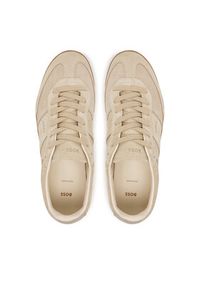 BOSS Sneakersy Brenta 50547825 Beżowy. Kolor: beżowy. Materiał: zamsz, skóra #4
