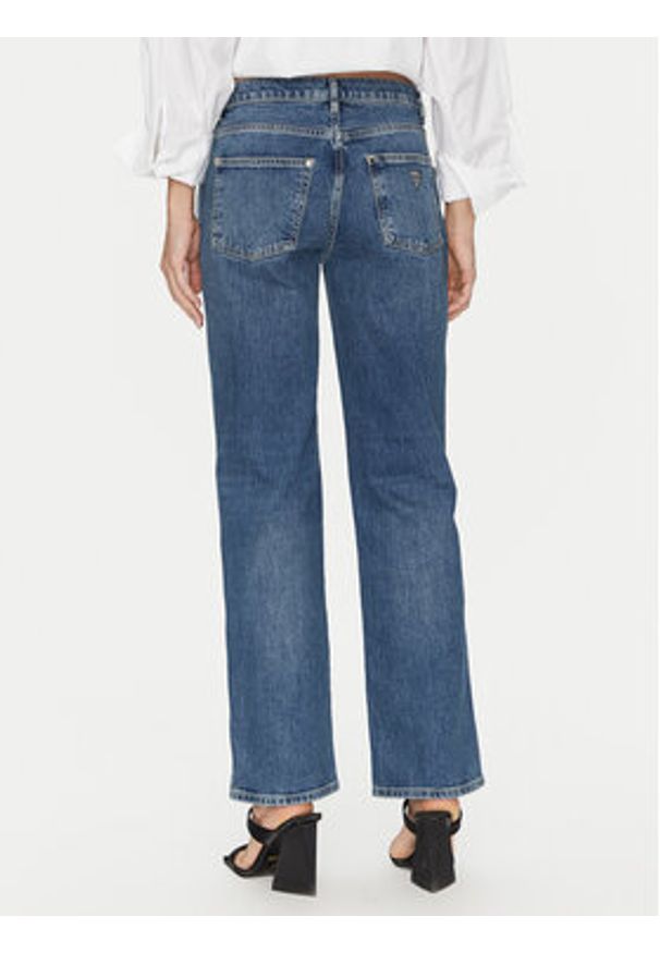 Guess Jeansy W5RA1N D5ACC Niebieski Skinny Fit. Kolor: niebieski