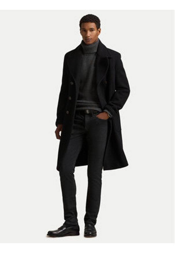 Polo Ralph Lauren Chinosy 710812262001 Czarny Slim Fit. Kolor: czarny. Materiał: bawełna