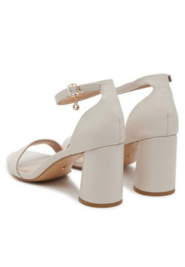 Lasocki Sandały POLT WYL3402-4ZA Écru. Materiał: skóra