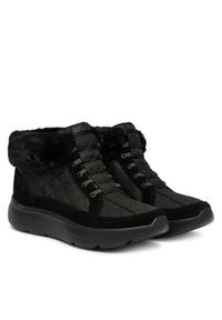 skechers - Skechers Trzewiki 144841/BBK Czarny. Kolor: czarny. Materiał: materiał