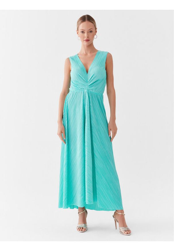 MAX&Co. Sukienka koktajlowa Cruna 76211723 Zielony Slim Fit. Kolor: zielony. Materiał: syntetyk. Styl: wizytowy