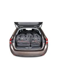 KJUST - Torby Do Bagażnika Peugeot 308 Sw 2014-2021 5Szt Kjust. Kolor: czarny. Styl: sportowy #1