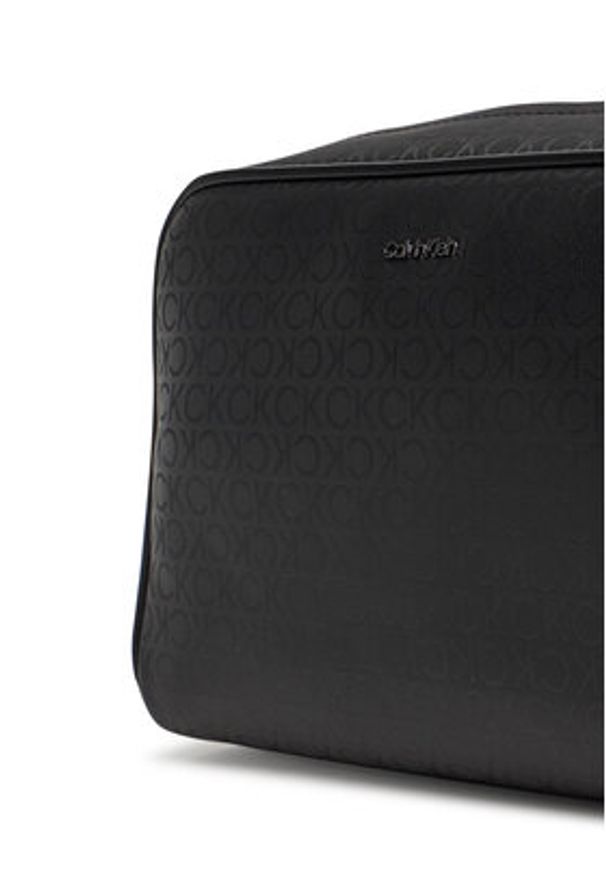 Calvin Klein Kosmetyczka Ck Sleek Washbag Mono K50K512944 Czarny. Kolor: czarny. Materiał: materiał