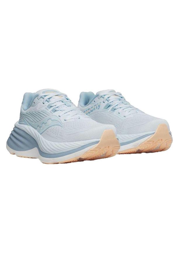 Buty Saucony Hurricane 24 z podwójną amortyzacją niebieskie. Kolor: niebieski. Sport: bieganie