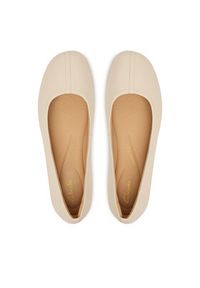 Clarks Baleriny Livia Lily 26186640 Écru. Kolor: kremowy. Materiał: skóra #6