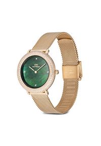 Daniel Wellington Zegarek Crystalline Bezel 3 DW00100824 Złoty. Kolor: złoty #5