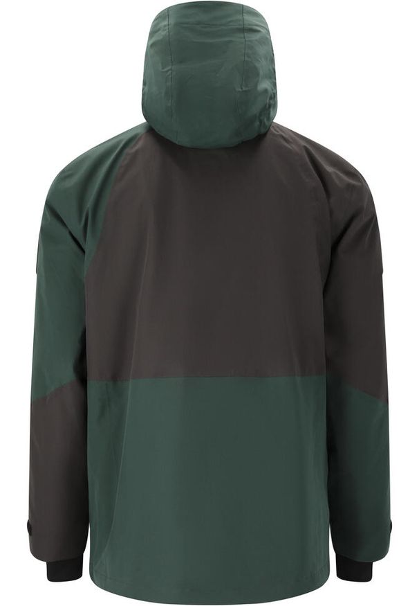 SLOPE - Kurtka narciarska Slope Zuko W-PRO 15000. Kolor: czarny, wielokolorowy, zielony. Sezon: zima. Sport: narciarstwo