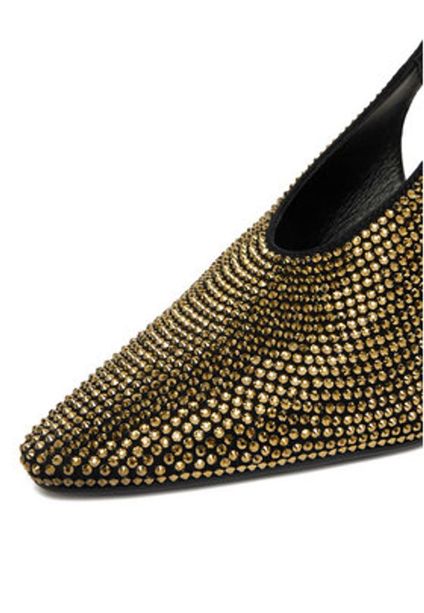 Eva Minge Czółenka EO-LYRA-LT1993-8-1 Czarny. Kolor: czarny. Materiał: skóra, syntetyk