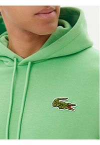 Lacoste Bluza SH2754 Zielony Relaxed Fit. Kolor: zielony. Materiał: bawełna