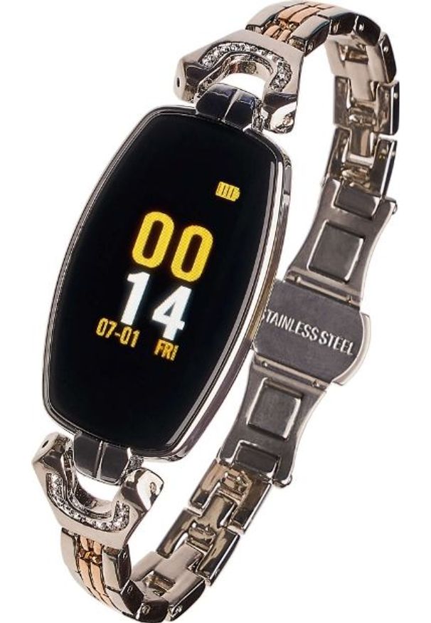 Smartwatch Garett Electronics Woman Sara Srebrny (5903246282412). Rodzaj zegarka: smartwatch. Kolor: srebrny