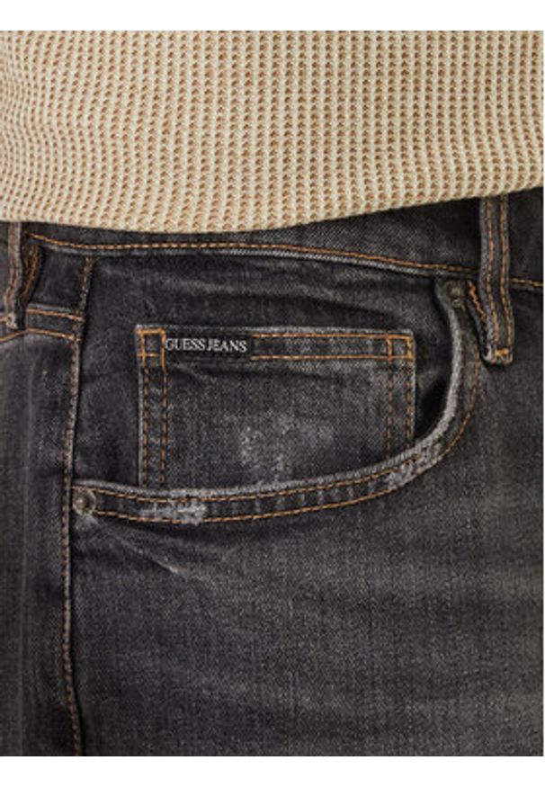 Guess Jeans Jeansy M6RA1B D5LW6 Szary Straight Leg. Kolor: szary