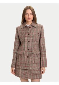 TOMMY HILFIGER - Tommy Hilfiger Kurtka przejściowa Seasonal WW0WW46656 Beżowy Slim Fit. Kolor: beżowy. Materiał: bawełna